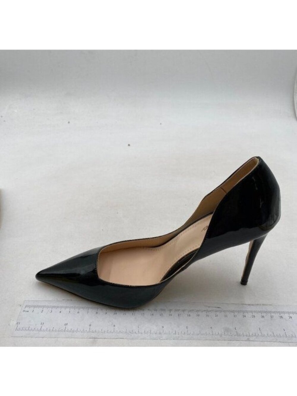 Women D'Orsay Low & High Heels Comfortable Slip-on Closed Pointed Toe Pump Black